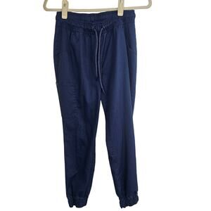 Jaanuu Scrubs Women S Navy Blue Jaanuu Scrub Pants Jogger Scrubs Women Workwear